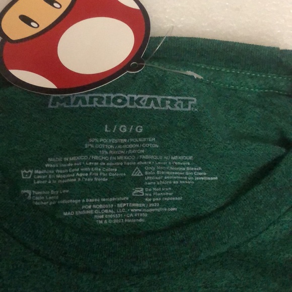 NWT Super Mario green T shirt - Picture 11 of 12